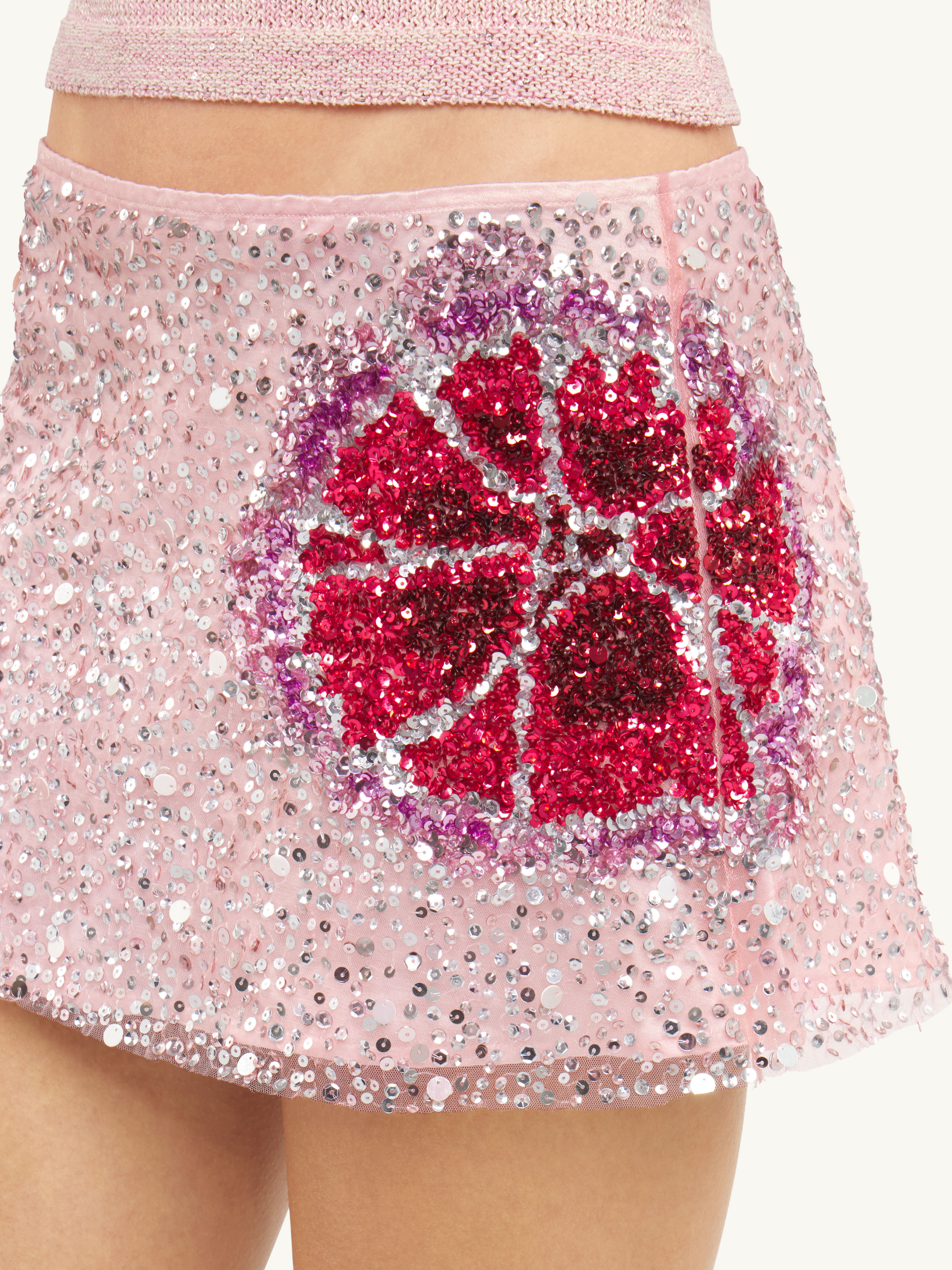 Blooming Mini Skirt