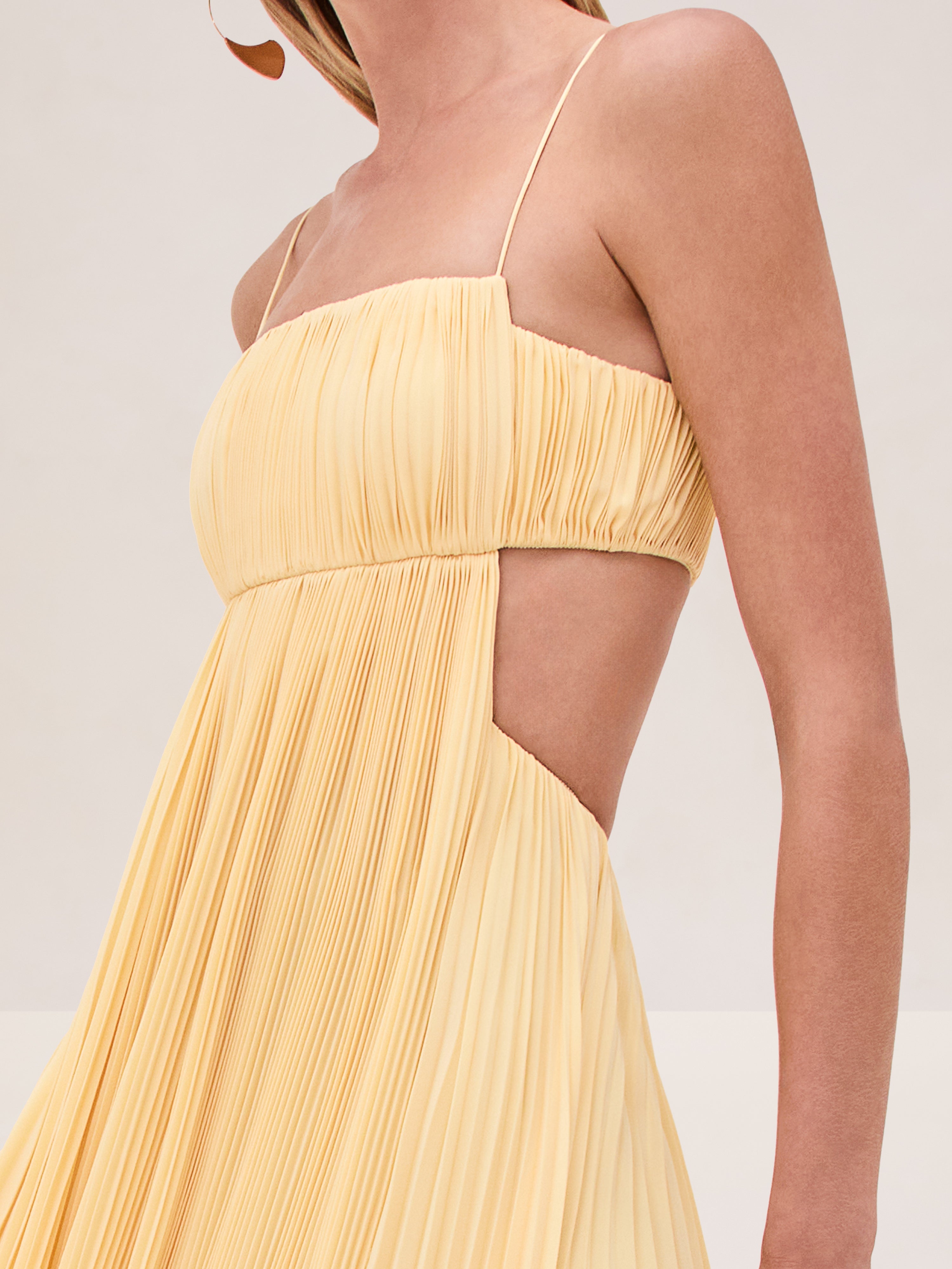 Sunbeam Pleated Dress