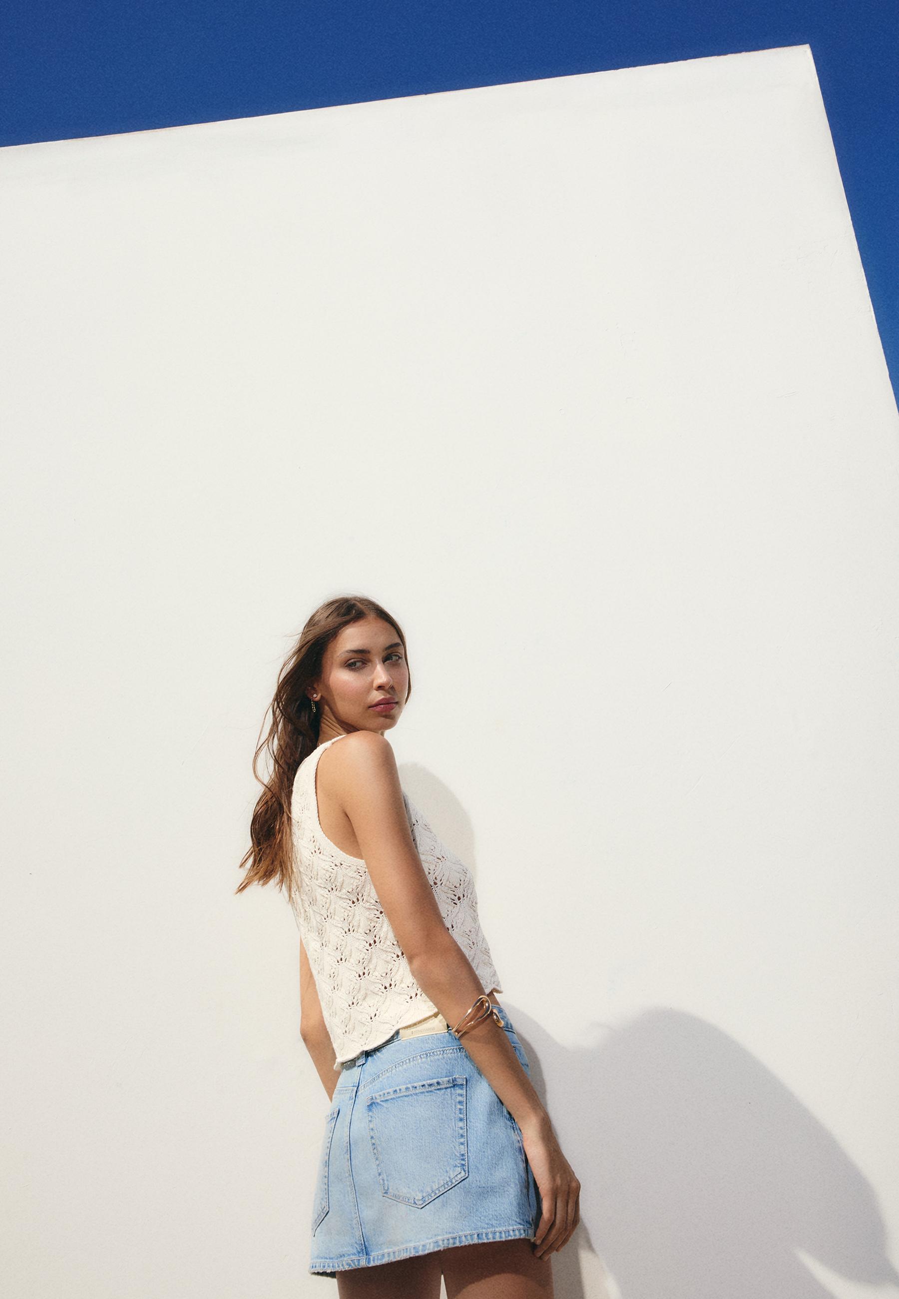 Denim Days Skort