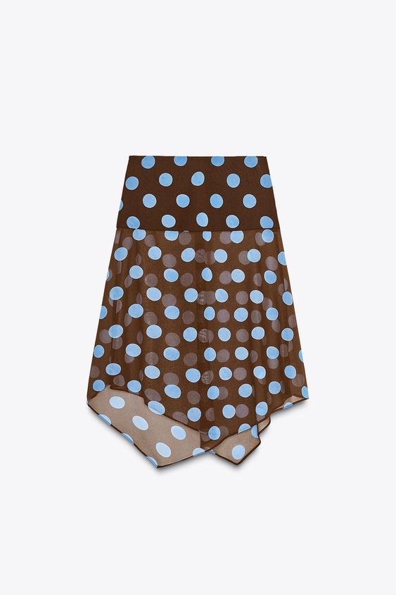 Midnight Dots Skirt