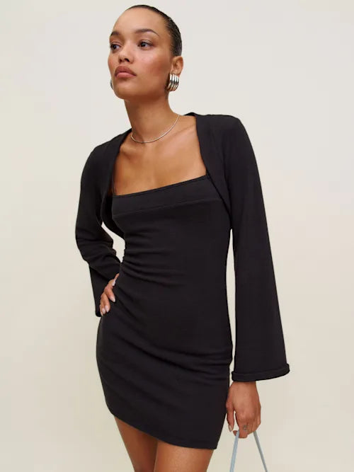 Isla Knit Shrug Dress Set