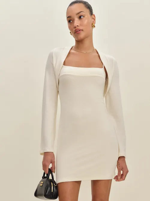 Isla Knit Shrug Dress Set