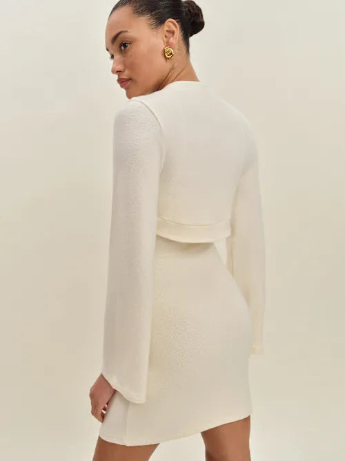 Isla Knit Shrug Dress Set