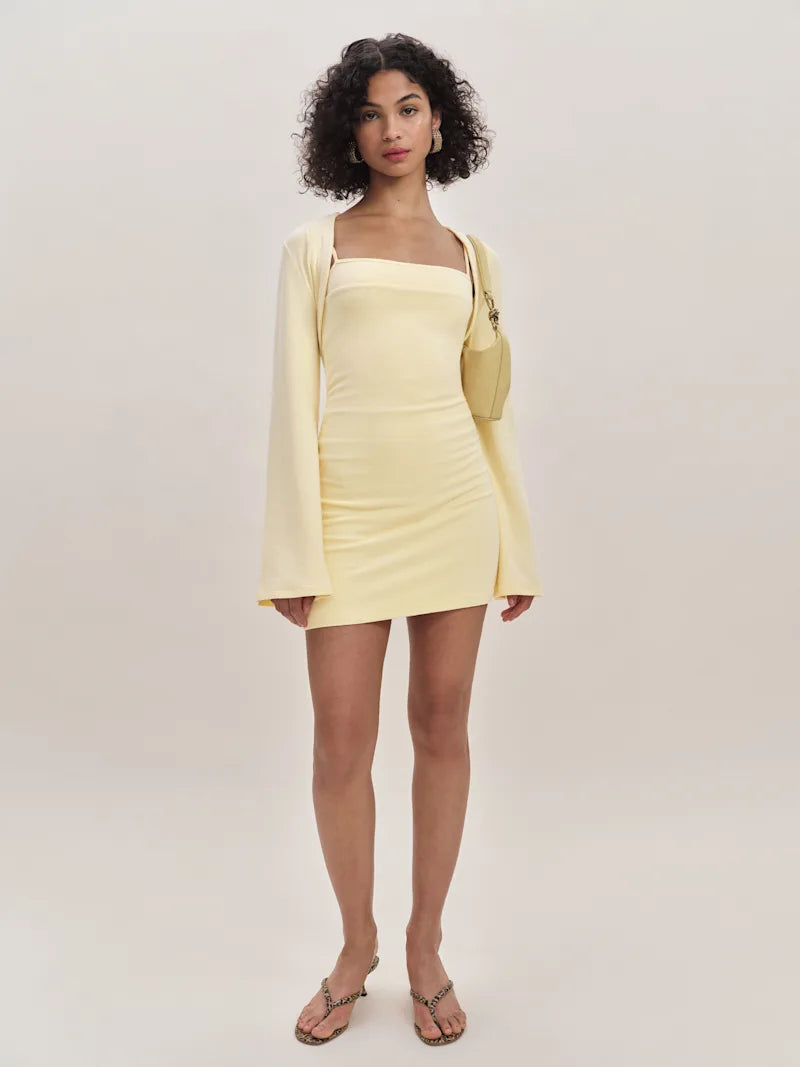 Isla Knit Shrug Dress Set