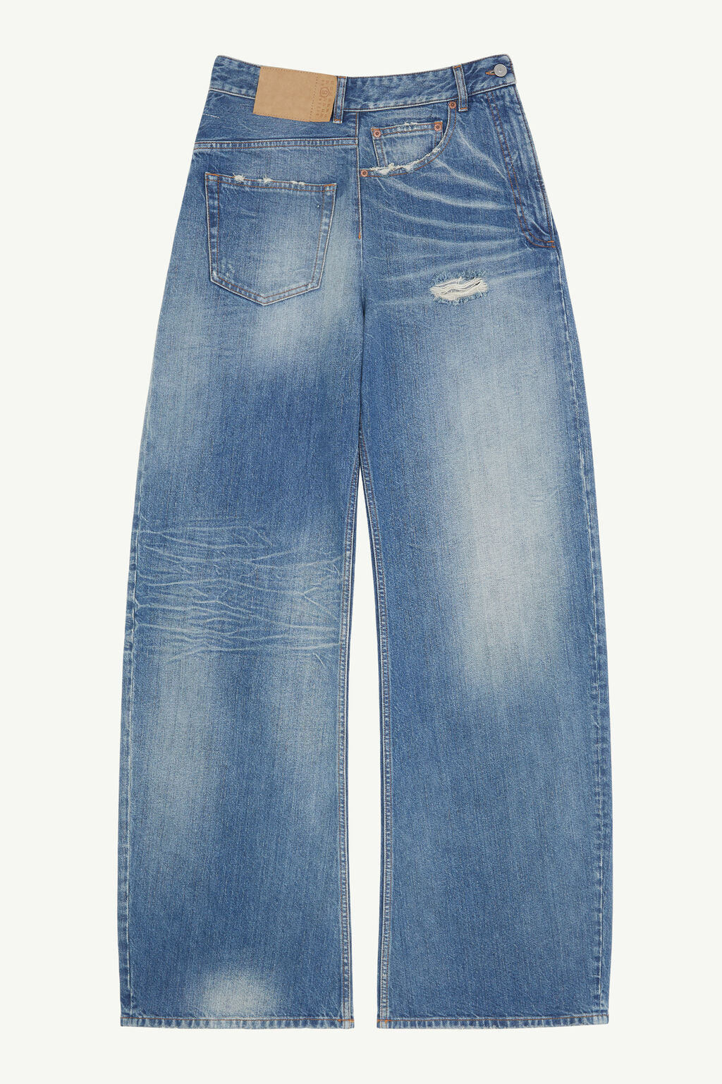 Inside-Out Denim Jeans