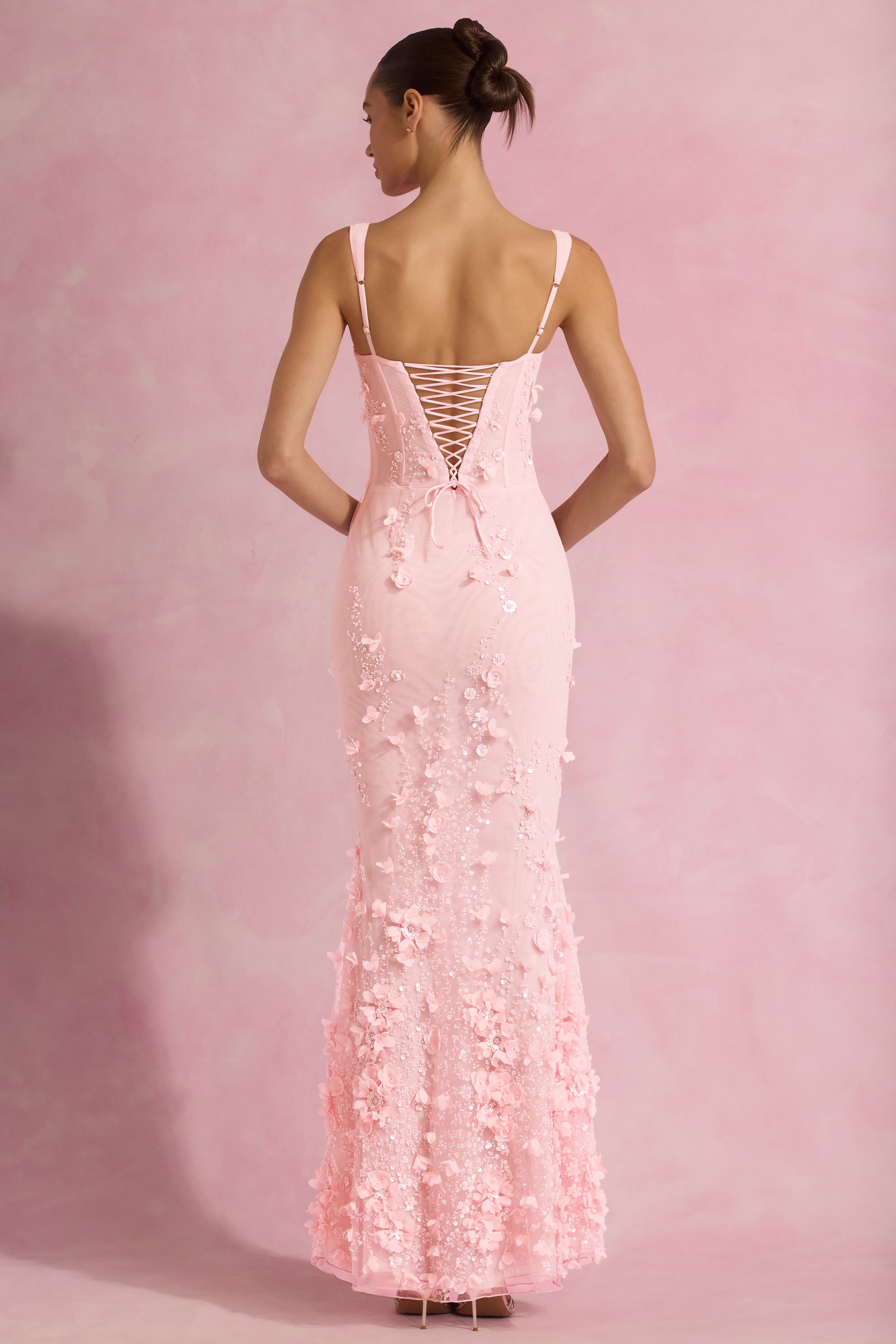 Celestia Embellished Corset Gown