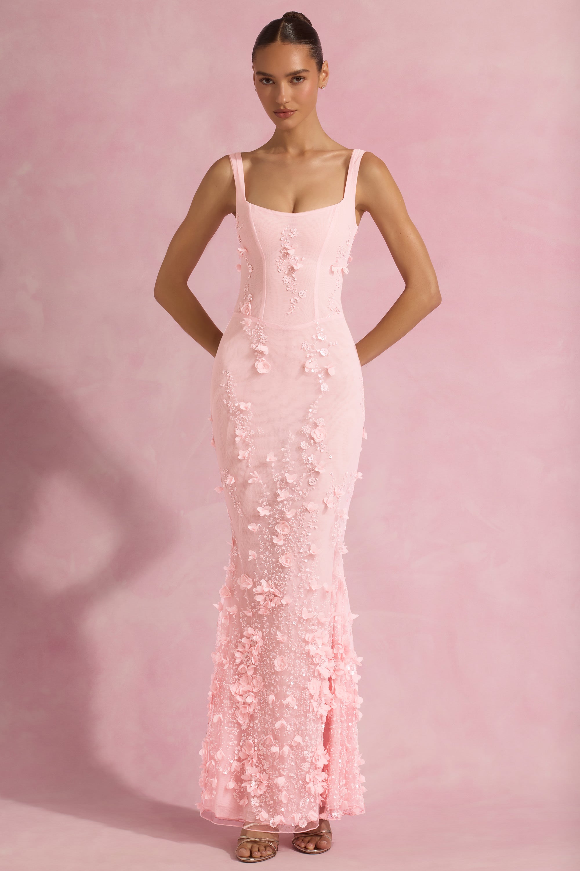 Celestia Embellished Corset Gown